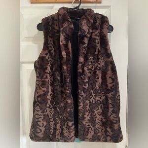 Rachel Zoe Faux Fur Vest